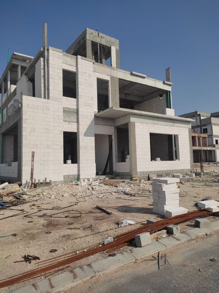 بناء فلل سكنية وقصور.