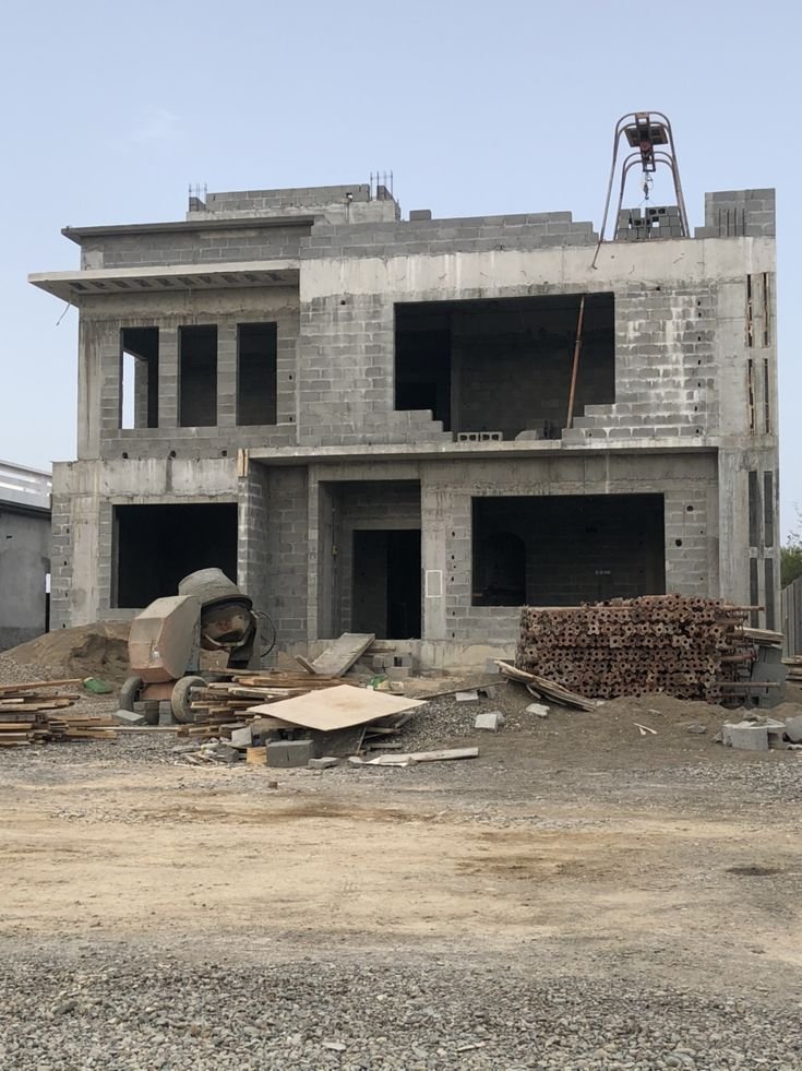 أعمال العظم والهيكل الخرساني في الطائف