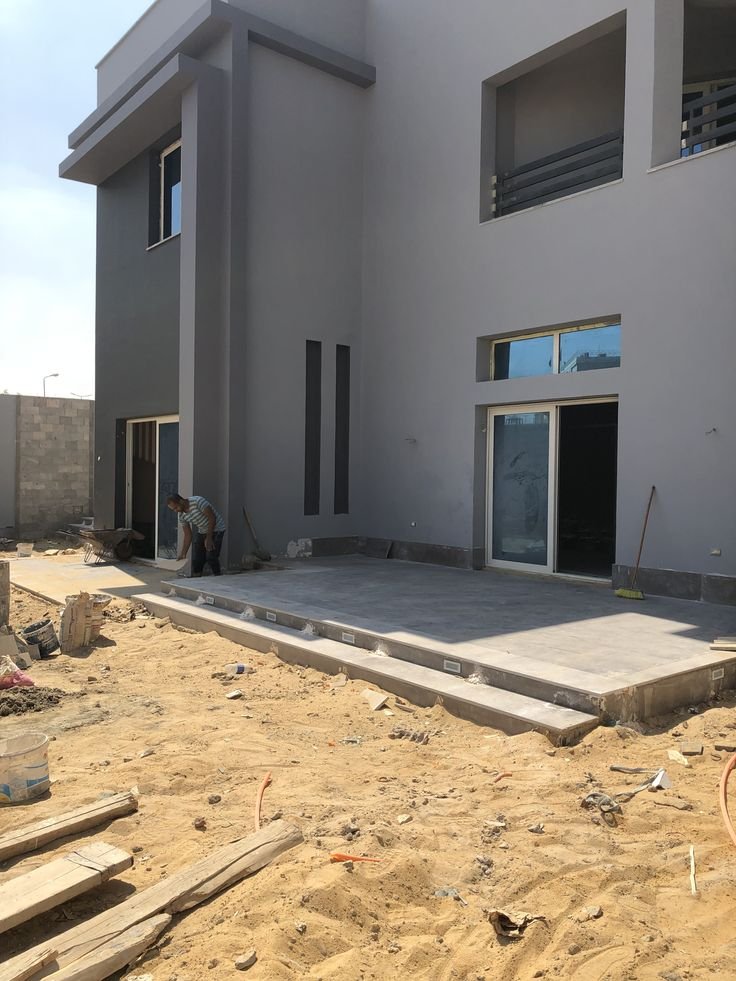 تنفيذ تشطيبات خارجية لفيلا في مكة